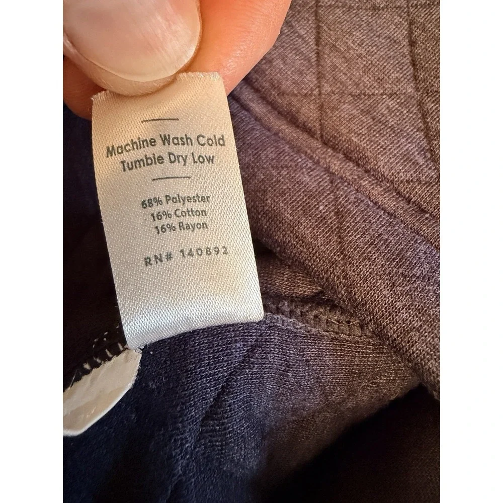 Marine Layer Women's Small Corbet Full Zip Vest Quilted Navy Blue Pockets *Read